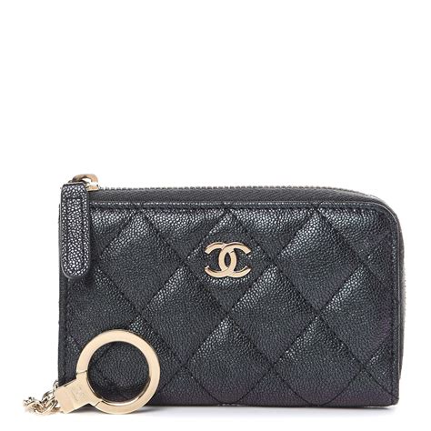 chanel key holder price|chanel zipped key holder.